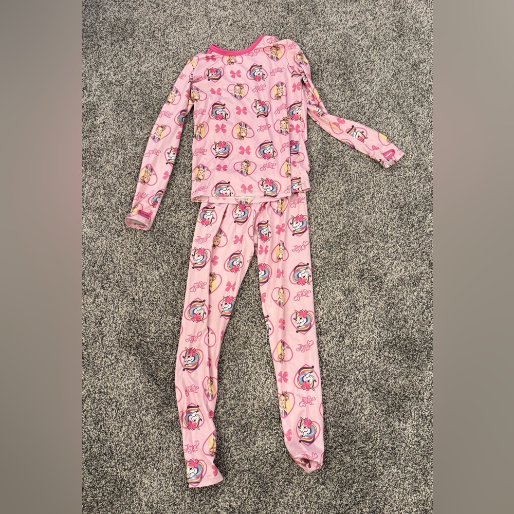 JoJo Siwa and Kidtopia Pink Kids Pajama Sets